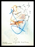Akvarell 'Aristoteles 5' av Poeten Salvador i rollen konstnären Bengt Tomas